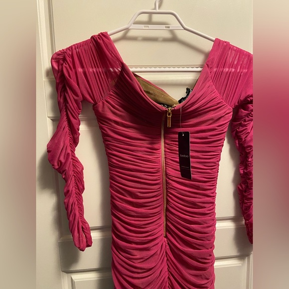 BEBE PINK DRESS SIZE XS (brand new) - Picture 10 of 10